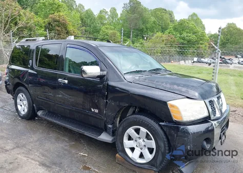2006 Nissan Armada Le from USA, damaged, VIN 5N1AA08B76N703657